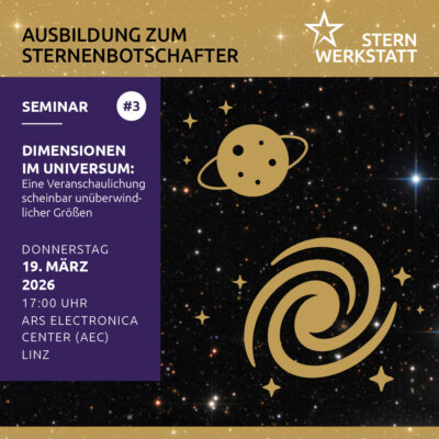 Dimensionen im Universum - eine Veranschaulichung scheinbar unüberwindlicher Größen