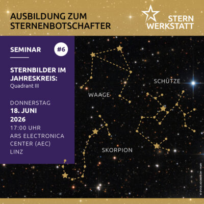 Sternbilder im Jahreskreis: Quadrant III