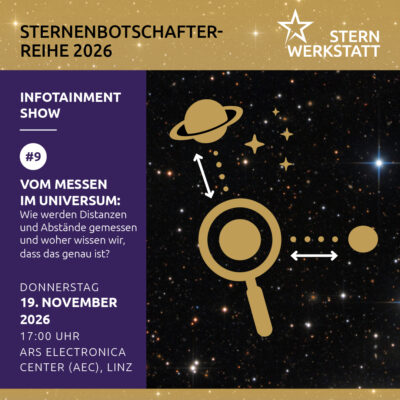 Vom Messen im Universum: Wie werden Distanzen und Abstände gemessen und woher wissen wir, dass das genau ist?