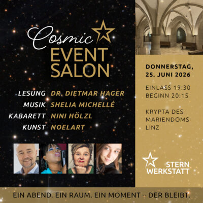 COSMIC event SALON in the Crypt of the Mariendom Linz